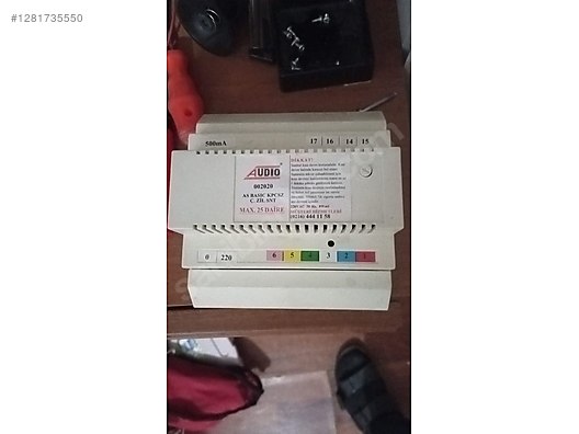 İkinci El ve Sıfır Alışveriş / Bahçe & Yapı Market / Yapı Malzemeleri / Elektrik Tesisatı / Diyafon & Zil