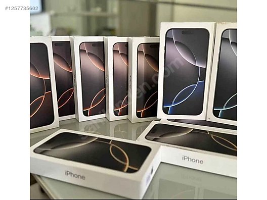 Used & Brand New Items / Cell Phones & Accessories / Cell Phones / Apple / iPhone 16 Pro Max
