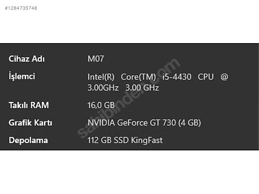 Used & Brand New Items / Computers / Desktops / Models / HP