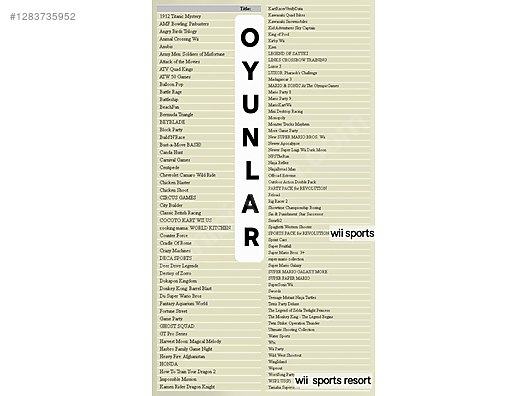 Used & Brand New Items / Gaming & Gamers Exclusive / Game Systems & Consoles / Nintendo Wii