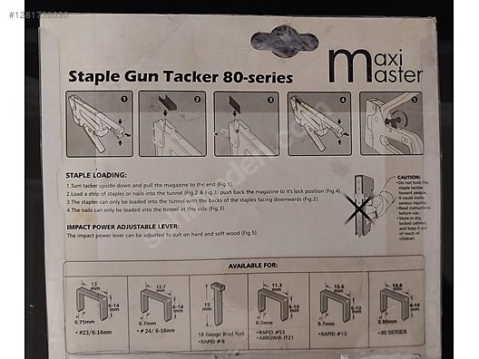 Elektrikli Zımba Tabancası