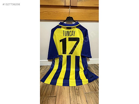 Orjinal Fenerbahçe 2002/2003 Tuncay Şanlı Forma on sahibinden.com
