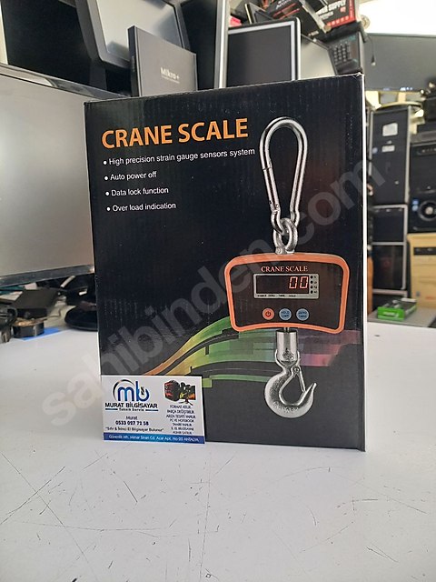 1 Ton-1000 KG Vinç Baskülü-Ağır Yük Kantarı-Terazi