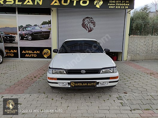 toyota corolla 1 6 gli arslan auto dan efsane 96 gli sahibinden comda 909736373