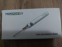 Yüksek Kalite Taşınabilir 5V/8W USB Havya/Lehim Seti