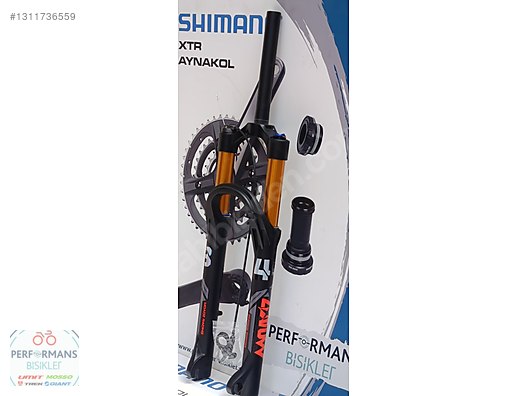MOAOZ RACING AMORTİSÖR 27,5 DİSK HAVALI 130MM GİDONDAN KİLİTLİ on