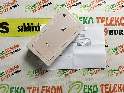 Apple Iphone 8 Plus Sifir Kapali Kutu I Phone 8 Plus 64 Gb Gold Renk Eko Iletisimde Sahibinden Comda 730736673