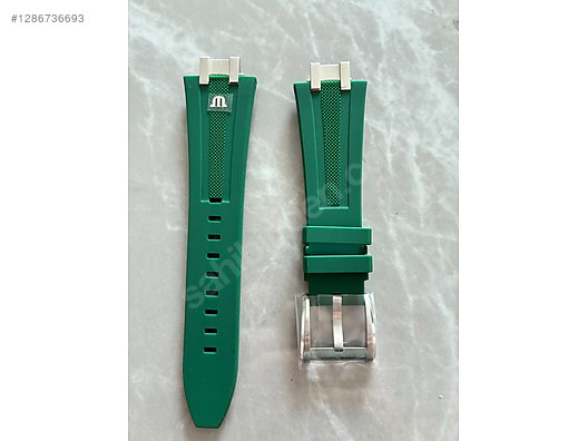 Maurice Lacroix / Maurice Lacroix AI 6008-6058 Silikon Deri Kordon