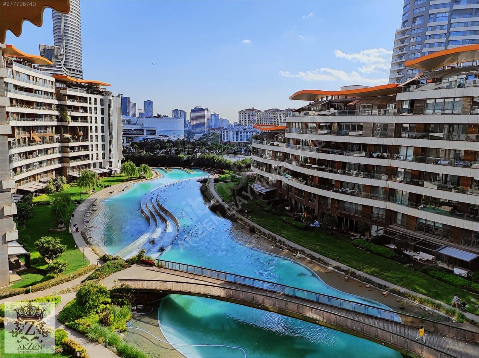 For Rent / Flat / ACIBADEM AKASYA EVLERİ GÖL KULE FULL EŞYALI KİRALIK 2