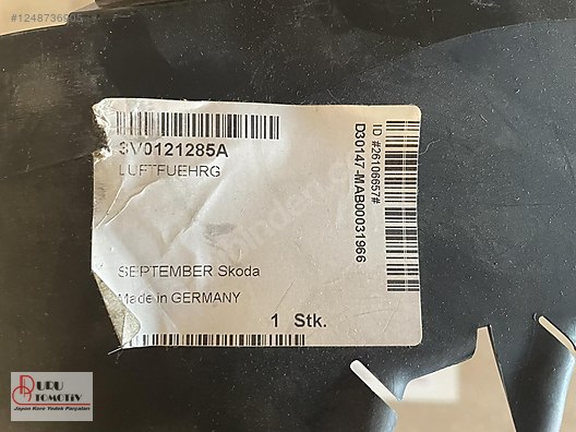 ビッチ部2・3・4 SKODA 3V0121285A (ORJ) SUPERB RADYATÖR BRAKETİ 15- - İlan ve