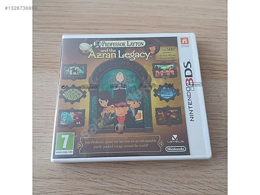 SIFIR) Professor Layton and the Azran Legacy 3DS sahibinden.comda