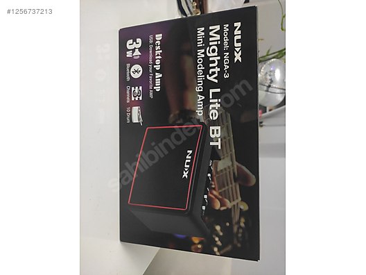 NUX MİGHTY LİTE BT SIFIR,KULLANILMAMIŞ PİLLİ GİTAR AMFİSİ 3W - Gitar Amfisi ve Diğer Enstrüman Yan Ekipmanları sahibinden.com'da