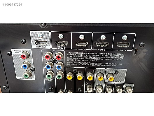 Yamaha Recewer rx v375 - İkinci El Yamaha Müzik Seti & Teyp