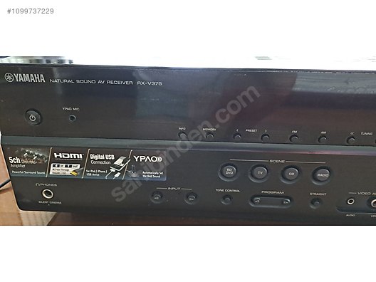 Yamaha Recewer rx v375 - İkinci El Yamaha Müzik Seti & Teyp