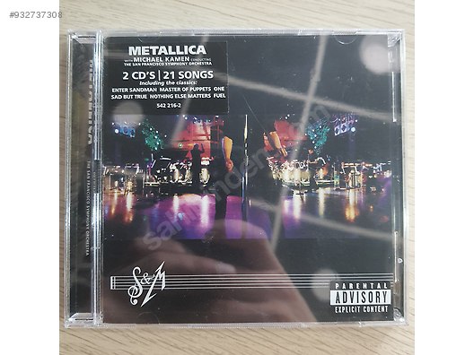 Metal Heavy Metal Metallica San Francisco Symphony Orchestra S M At Sahibinden Com Metal Heavy Metal Metallica San Francisco Symphony Orchestra S M At Sahibinden Com