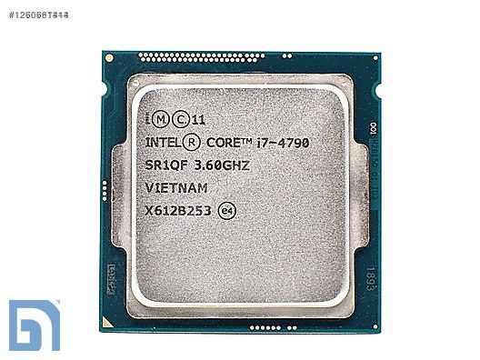 İNTEL İ7 4790 İŞLEMCİ 3.6GHZ MASAÜSTÜ İŞLEMCİ TERTEMİZ sahibinden