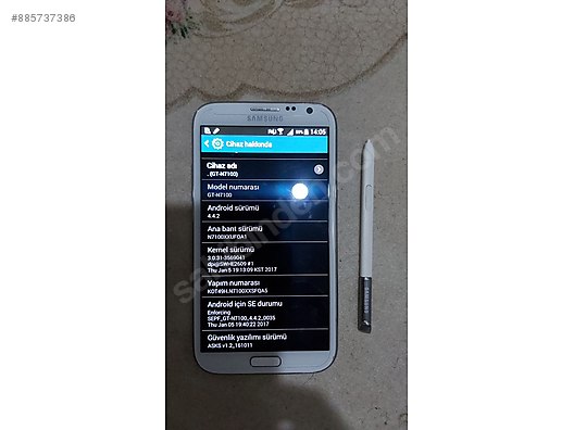 Samsung Galaxy Note 2 N7100 Samsung Galaxy Note2 Gt N7100 Android Cep Telefonu Sahibinden Comda 885737386