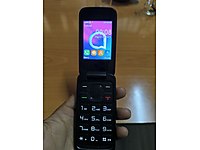 Alcatel 2057d kapaklı çift hat kayıtlı tuşlu telefon