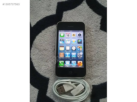Apple / iPhone 3GS / ORJİNAL YENİ BATARYALI KAYITLI SORUNSUZ