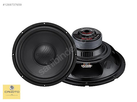 Hoparlör / Subwoofer / EDISON ED-30S 300RMS 1200W 30CM SUBWOOFER