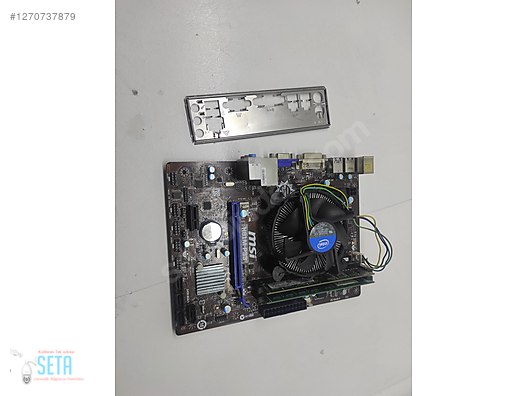 İ5-4570 işlemci msı h81 anakart 16gb 1600 mhz ram - Anakart ve Tüm Masaüstü Bilgisayar Parçaları sahibinden.com'da
