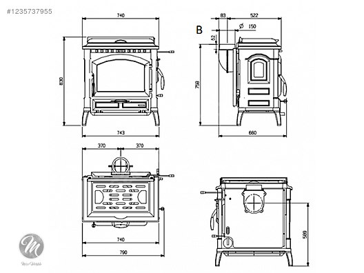 İkinci El ve Sıfır Alışveriş / Bahçe & Yapı Market / Yapı Malzemeleri / Isıtma / Soba & Şömine