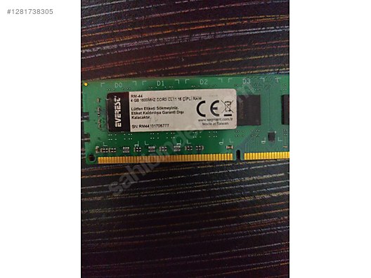 Used & Brand New Items / Computers / Desktops / Desktop Components / RAMs