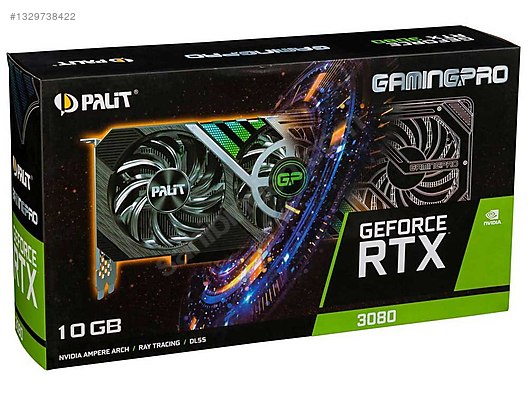 SIFIR-PALIT NVIDIA RTX 3080 GAMINGPRO 10GB GDDR6X 320BiT OC