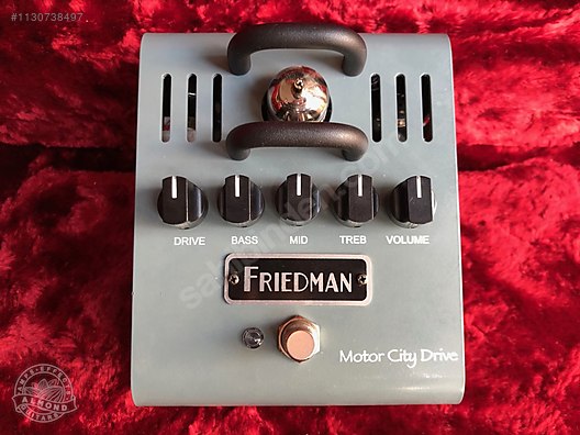 Friedman Amplification Motor City Drive - Efekt Pedalı ve Diğer