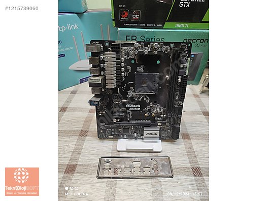 Asrock B350M - HDV AM4 DDR4 ANAKART - Anakart ve Tüm Masaüstü Bilgisayar Parçaları sahibinden.com'da