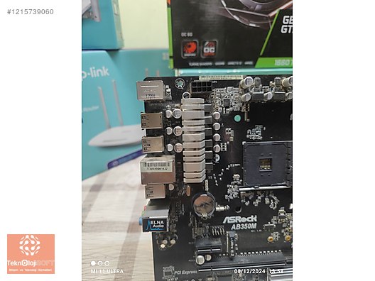 Masaüstü Bilgisayar - Anakart Asrock B350M - HDV AM4 DDR4 ANAKART Anakart Anakart