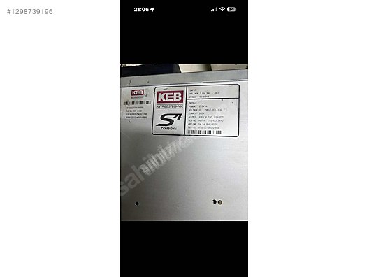 KEB 04.S4.R4E-3002 SERVO DRIVER - KEB Programlayıcı - 1298739196