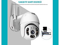 Everest EV-PTZ01 2 MP 3.6mm IP PTZ Wİ-Fİ Dome Güvenlik Kamerası #1283739295