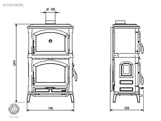 Kuzine - La Nordica Soba & Şömine