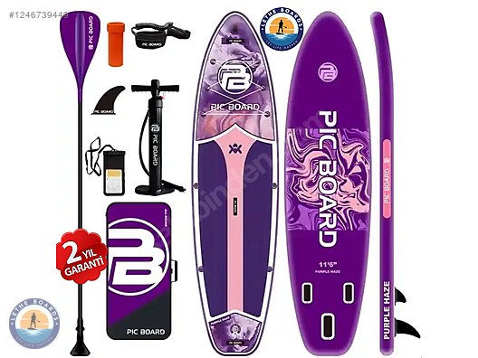 SUP Malzemeleri / Mor Pic Board - 2 Yıl Garanti - 3 Taksit - %8