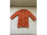 El emeği örgü yelek süveter