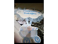 Kapı süsü bebeğim yazılı