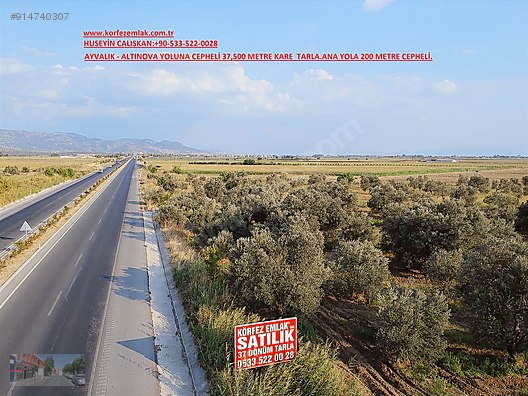 balikesir ayvalik altinova da satilik 37 200 metre kare arsa satilik arsa ilanlari sahibinden com da 914740307