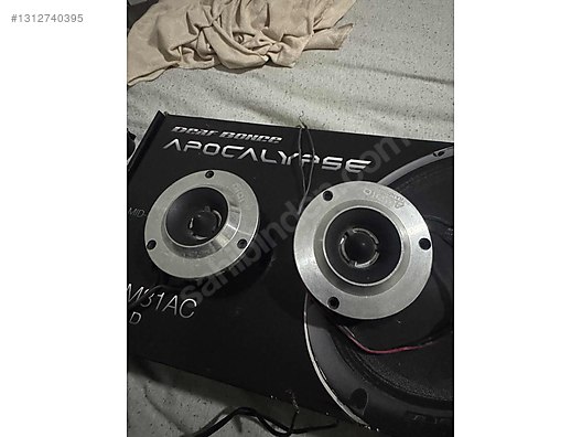 Hoparlör / Midrange / Tertemiz sıfır apocalypse 81ac forx amfi