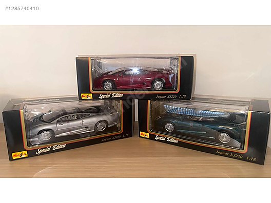 Maisto 1:18 special edition jaguar xj220 (1992) modelleri on