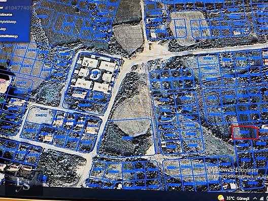 ES EMLAK�TAN GÜLNAR�DA 753 m2 İKİZ VİLLALIK KÖŞE PARSEL ARSA