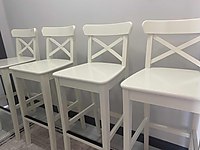 İkea ıngolf 74cm bar sandalyesi