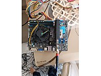 Asus H61M-K Anakart +işlemci+4 GB ram #1279740711