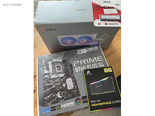 Toplama / INTEL I5 13600KF + ASUS PRIME B760 PLUS sahibinden.comda