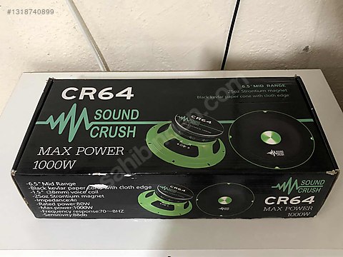 ゴン助 Soundcrush 16CM Midrange Sıfır on sahibinden.com - 1318740899