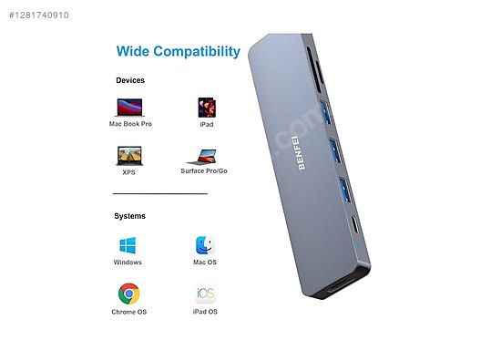 İkinci El ve Sıfır Alışveriş / Bilgisayar / Çevre Birimleri / USB Çoklayıcı