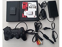 PS2 SLIM KASA 64GB 4000 OYUNLU ÇİFT KOL TAK ÇALIŞTIR FULL SET #1283740945