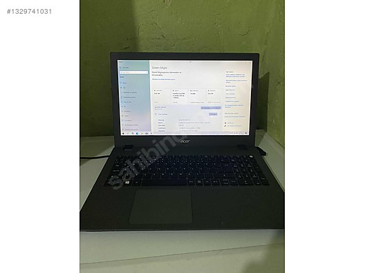 Acer Aspire E5 573 i5 parça niyetine sahibinden.comda - 1329741031