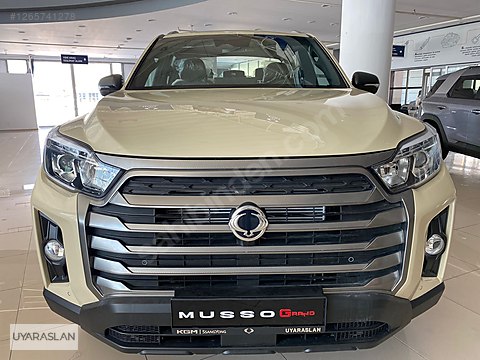 YETKİLİ BAYİ'DEN MUSSO GRAND PLATİNUM PLUS 4X2...