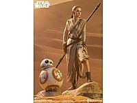 STAR WARS Rey & BB-8 Premium Format Figures by Sideshow